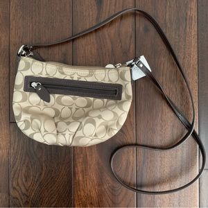 Brown / Khaki 🤎 Coach Crossbody - NWT